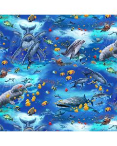 Reef Life: Sea Life Scenic Cobalt -- Studio E 5753-17