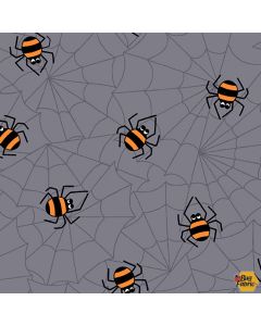 Hocus Pocus: Halloween Spider Web Cauldron -- Andover Fabrics a-211-c