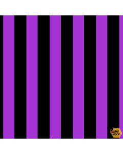 Hocus Pocus: Halloween Witch Socks Ultraviolet Stripe -- Andover Fabrics a-213-p - 1 yard 15" + FQ remaining