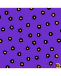 Hocus Pocus: Halloween Eyes Purple -- Andover Fabrics a-214-p1