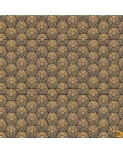River Romp: Turtle Shell -- Henry Glass Fabrics 863-35 brown 