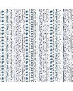 Birdwatch: Floral Stripe -- Figo Fabrics 90441-10