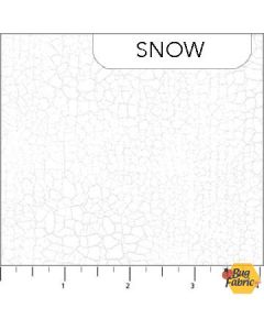 Crackle: Crackle Texture Snow -- Northcott 9045-10 