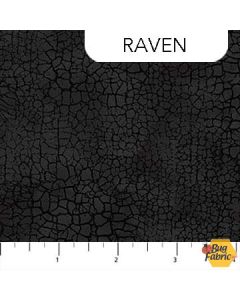 Crackle: Crackle Texture Raven -- Northcott 9045-99