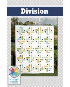 Pattern: Division Quilt Pattern -- A Bright Corner akbc-321