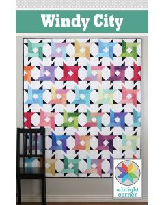 Pattern: Windy City Quilt Pattern -- A Bright Corner akbc-334