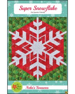 Pattern: Super Snowflake Quilt Pattern -- Anka's Treasures ank331