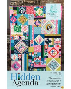 Pattern: Hidden Agenda Quilt Pattern -- Angela Pingel Designs apbn107
