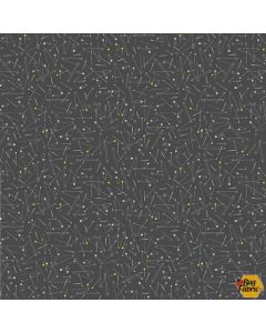 Handmade With Love: Pins & Needles Charcoal -- Blank Quilting 1777-95
