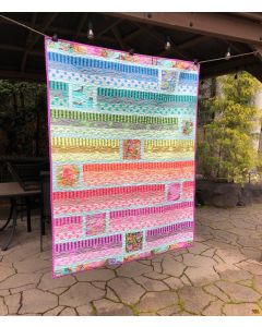 Everglow by Tula Pink: Everglow Breezy Quilt Kit -- Exclusively Bug Fabric everglowbreezey 