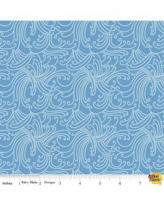 Riptide: Gnarly Waves Blue - Riley Blake C10302-BLUE