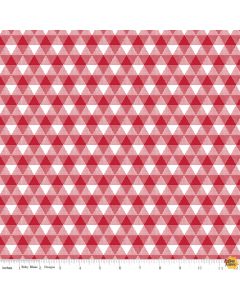 Land of Liberty: Gingham Red -- Riley Blake Designs c10563-red
