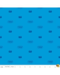 All Aboard with Thomas & Friends Silhouette Blue -- Riley Blake Fabrics c11005-blue