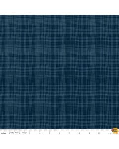 Love You S'more: Navy Weave Texture -- Riley Blake Designs c12147-navy