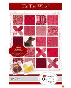 Pattern: Tic Tac Who? -- Canuck Quilter Designs cq5499