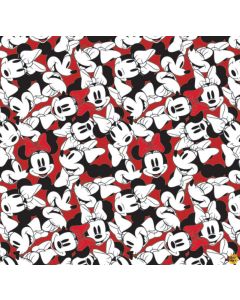 Dreaming in Dots: Disney Minnie Mouse Tossed Red -- Camelot Cottons 85271010-2 