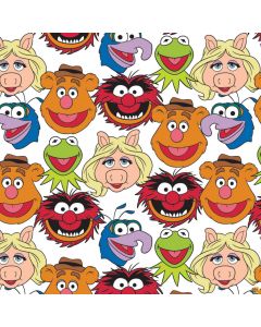 Muppet Collection Sesame Street: Muppet Faces White - Camelot Fabrics 85320101-1