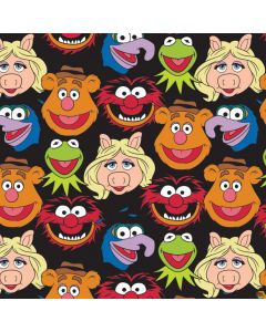 Muppet Collection Sesame Street: Muppet Faces Black - Camelot Fabrics 85320101-2