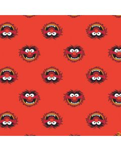 Muppet Collection Sesame Street: Cookie Monster Red - Camelot Fabrics 85320104-2