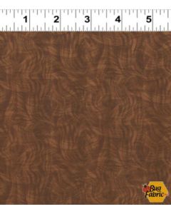 Impressions Moire: Medium Brown -- Clothworks y1031-14