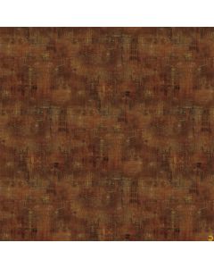 Stallion: Painted Canvas Texture Dark Rust -- Northcott Fabrics dp26815-37