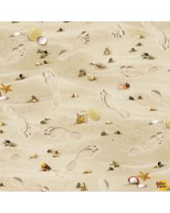 Landscape Medley: Footprints in the Sand -- Elizabeth's Studio 290 sand 