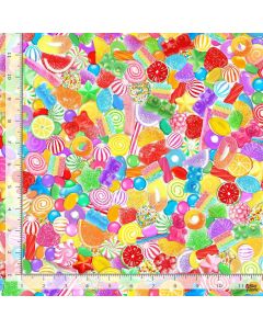 Sugar Rush: Multi Tossed Candy -- Timeless Treasures Food-cd1774 candy 