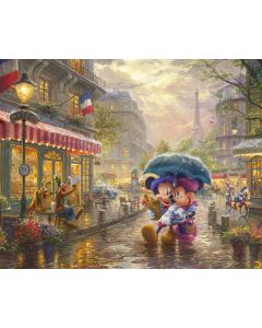 Disney Magic: Mickey and Minnie Panel (1 yard) -- Four Seasons/David Textiles ds 2028-9c-1 