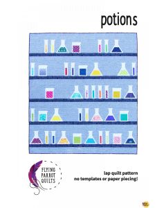 Pattern: Potions Quilt Pattern -- Flying Parrot Quilts fpq009