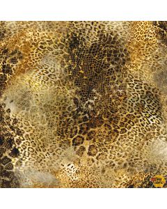 Meet Me in Paradise: Cheetah Skin -- Hoffman Fabrics s4823-712 - 1 yard 20"