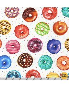 Sweet Tooth: Large Donuts Sweet -- Robert Kaufman amkd-20626-287 sweet