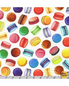 Sweet Tooth: Macaron Big Sweet -- Robert Kaufman amkd-20627-287 sweet