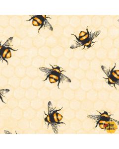 Everyday Favorites: Honey Bees Large -- Robert Kaufman amkd-18968-138 honey