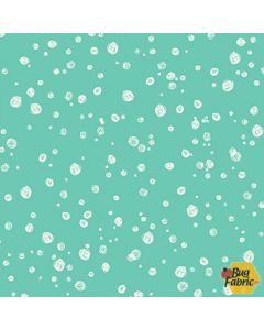 Make A Splash:  Sea Foam Turquoise -- Michael Miller Fabrics dc9362-turq-d