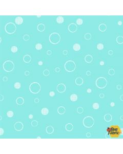 Under the Sea: Sea Bubbles Aqua -- Michael Miller Fabrics dc9564-aqua-d
