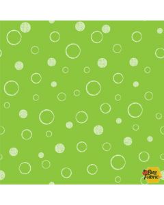 Under the Sea: Sea Bubbles Lime -- Michael Miller Fabrics dc9564-lime-d