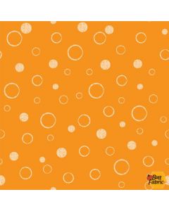 Under the Sea: Sea Bubbles Orange -- Michael Miller Fabrics dc9564-oran-d