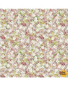Songs of the Flower Fairies: Petite Princess Floral -- Michael Miller Fabrics ddc9276-crem-d
