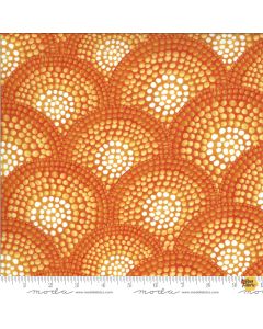 Dreamscapes Digital: Rising Orange Sunset -- Moda Fabrics 51245-15d