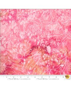 Moody Bloom Digital: Her Garden Fuchsia Pink -- Moda Fabrics 8447-13d