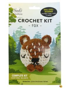 Crochet Kit: Woodland Fox - Needle Creations NC-CRCHKT-WDFOX - presale April