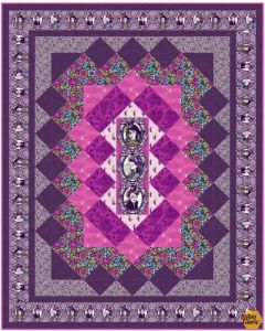 Nightshade Deja Vu Tula Pink: Nightshade Gothic Splendor Quilt Kit -- Free Spirit Fabrics nightshadegothicsplendor 