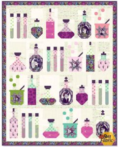 Nightshade Deja Vu Tula Pink: Nightshade The Still Room Quilt Kit -- Free Spirit Fabrics nightshadestillroom
