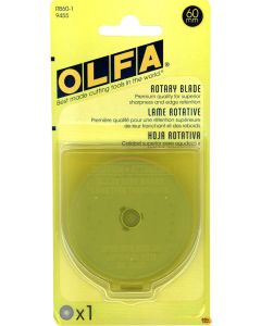 Notion: Olfa 60 mm Rotary Blades (1 count) -- Olfa olfrb60-1