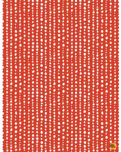 Cozy Holidays: Horizontal Dots Red -- Timeless Treasures Fabrics Olivia-cd1406 red