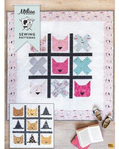 Quilt Pattern: Tic Tac Cat Quilt Pattern -- Melissa Mortenson PDC15473