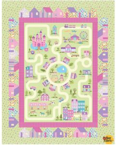 Dreamland: Dream Village Quilt Kit -- Northcott Fabrics Dreamlandquilt - 1 remaining