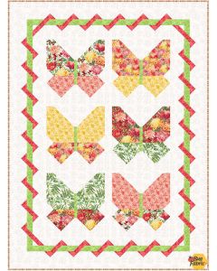 Morning Blossom: Transitions Quilt Kit Twin Size -- Northcott Fabrics morningblosstwin