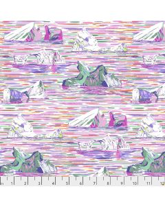 Migration: Icebergs Lavender -- Free Spirit Fabrics pwlt018.lavender