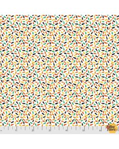 Boolicious: Jittery Jimmies White Sprinkles -- Free Spirit Fabrics pwma005.xwhite